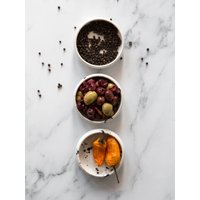 Handgemachter Keramik Pinch Pot - Salz, Gewürze, Würzmittel Weißes Steinzeug von ClodandPebbleShop