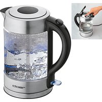 CLOER 4429 Wasserkocher Glasbehälter 1,7l 2200 W Edelstahl von Cloer