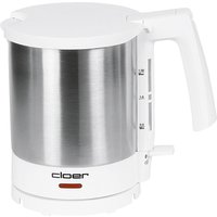 CLOER Wasserkocher 4711 1,5l 1800Watt weiß/Edelstahl von Cloer