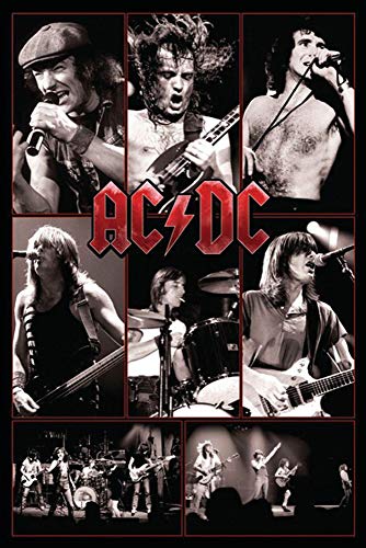 AC/DC Poster (61cm x 91,5cm) + Ãœ-Poster von Close Up