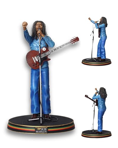 Bob Marley PVC Figur | Live at The Rainbow in Concert | Realistische Musikfigur für Sammler und Musik Fans | ca. 23,5 cm von Close Up