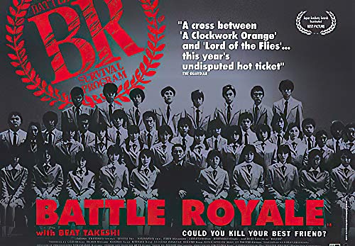 Close Up Battle Royale Poster (101,5cm x 68,5cm) von posterstoponline