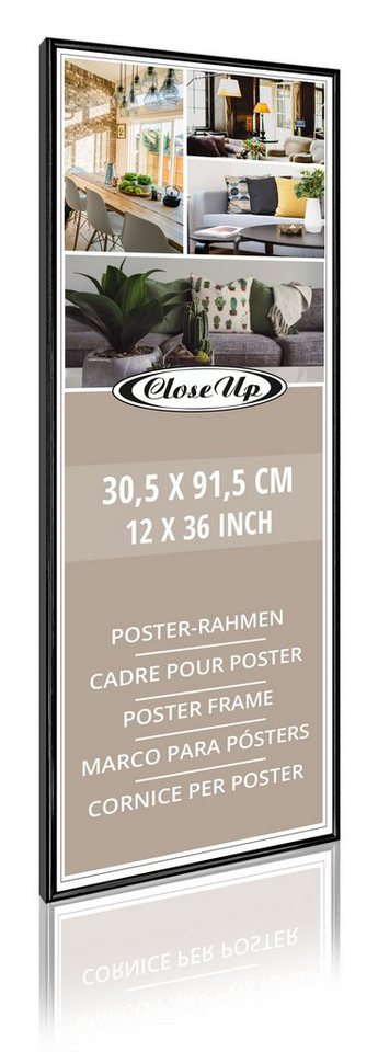 Close Up Bilderrahmen Posterrahmen 30,5 x 91,5 cm schwarz Close Up Bilderrahmen Posterrahmen 30,5 x 91,5 cm schwarz von Close Up