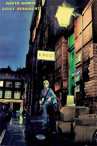 Close Up David Bowie Poster Ziggy Stardust (61cm x 91,5cm) von Close Up