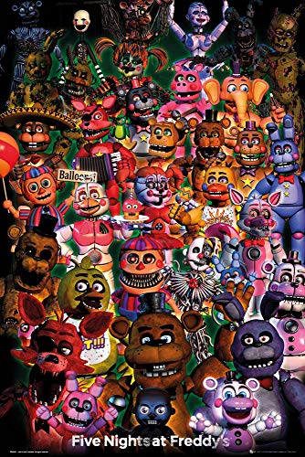 Close Up Five Nights at Freddy's Poster Ultimate Group (61cm x 91,5cm) + Ü-Poster von Close Up