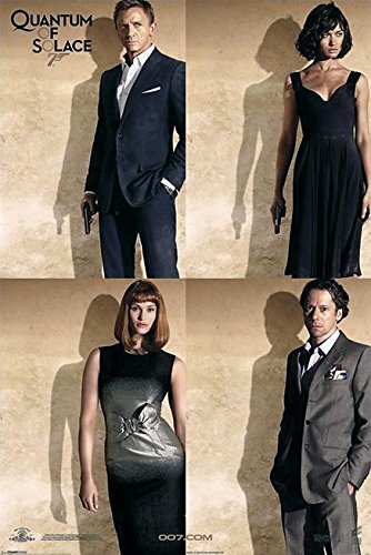 Close Up James Bond Quantum of Solace Poster (61cm x 91,5cm) + weiÃŸe Geschenkverpackung. Verschenkfertig! von Close Up