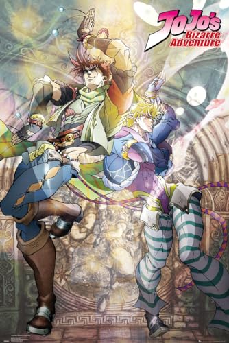 Close Up JoJo's Bizarre Adventure Poster Joseph and Ceasar (61cm x 91,5cm) von Close Up