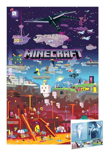 Close Up Minecraft - Poster (World Beyond) (Größe: 61cm x 91,5cm) (Poster & Poster Strips) von Close Up