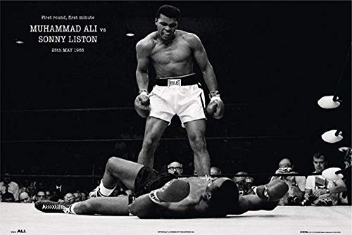 Close Up Muhammad Ali vs. Sonny Liston Poster (91,5cm x 61cm) + weiÃŸe Geschenkverpackung. Verschenkfertig! von Close Up