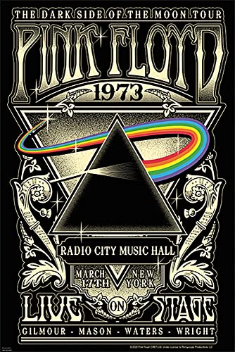 Close Up Pink Floyd Poster Radio City. Music Hall, New York (61cm x 91,5cm) von Close Up