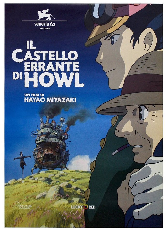 Close Up Poster Das wandelnde Schloss Poster Il Castello Errante Di Howl 70 von Close Up