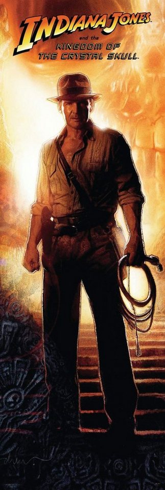 Close Up Poster Indiana Jones Poster Kingdom of the Crystal Skull 53 x 158 von Close Up