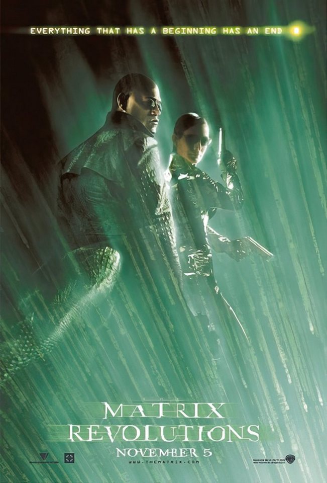 Close Up Poster Matrix Revolutions Poster 68,5 x 98 cm von Close Up