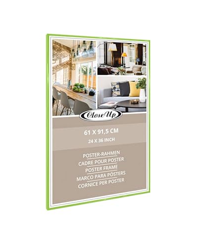 Close Up Posterrahmen, Bilderrahmen, Frame | Grün/Hellgrün/Green - für großformatige Maxi Poster, Acrylglas bruchsicher|61x91,5 cm / 24x36 inches Close Up Posterrahmen, Bilderrahmen, Frame | Grün/Hellgrün/Green - für großformatige Maxi Poster, Acrylglas bruchsicher|61x91,5 cm / 24x36 inches von Close Up