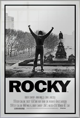 Close Up Rocky - Gerahmtes Poster (Hauptplakat) (Größe: 61cm x 91,5cm) von Close Up