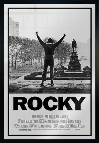 Close Up Rocky - Gerahmtes Poster (Hauptplakat) (Größe: 61cm x 91,5cm) von Close Up