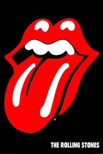 Close Up Rolling Stones Tongue Poster Logo (61 cm x 91,5 cm) von Close Up