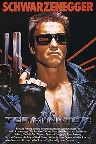 Close Up Terminator Poster (61cm x 91,5cm) + weiÃŸe Geschenkverpackung. Verschenkfertig! von Close Up