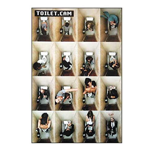 Close Up Toilet.Cam Poster (61cm x 91,5cm) + Ãœ-Poster von Close Up