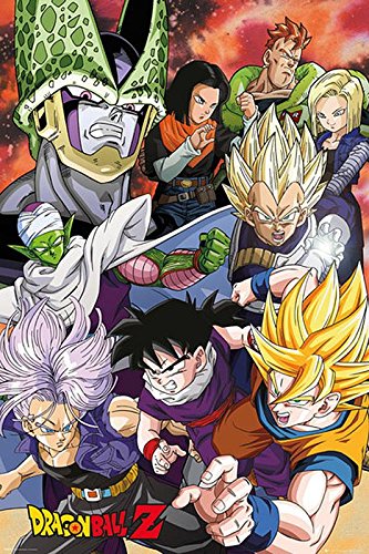 Dragonball Z Poster Cell Saga (61cm x 91,5cm) + Geschenkverpackung. Verschenkfertig! von Close Up