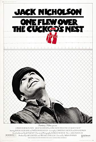 Einer Flog übers Kuckucksnest Poster (68,5cm x 101,5cm) von posterstoponline