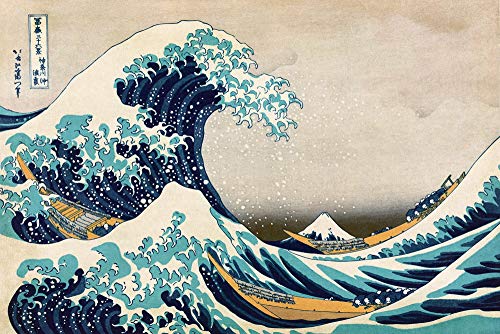 Great Wave of Kanagawa Poster Katsushika Hokusai - Die groÃƒÆ’Ã†Ã‰Ãƒ¹Ãƒ¼ÃƒÆ’¹ÃƒÆ’¼ÃƒÆ’Ã†Ã‰¹ÃƒÆ’Ã†Ã‰¼ÃƒÆ’Ã†Ã‰Ãƒ¹Ãƒ¼¹ÃƒÆ’Ã†Ã‰Ãƒ¹Ãƒ¼¼þe Welle von Kanagwa (91,5 cm x 61 cm) von Close Up