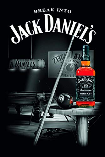 Jack Daniel's Poster Pool (61cm x 91,5cm) + weiÃŸe Geschenkverpackung. Verschenkfertig! von Close Up