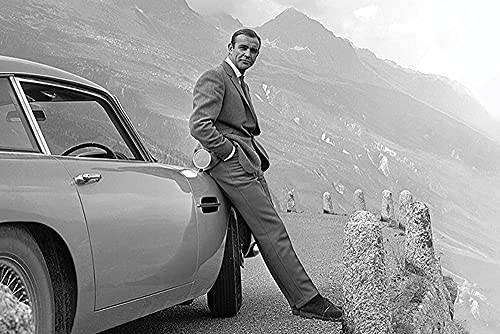 James Bond Poster Sean Connery & Aston Martin (91,5cm x 61cm) von Close Up