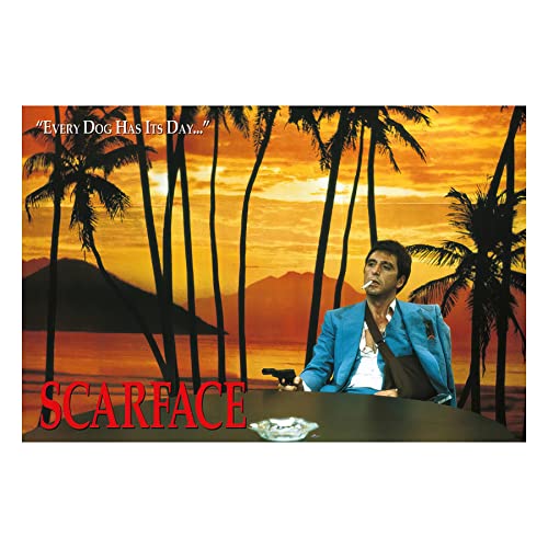 Pyramid International Scarface Al Pacino Poster Tropical (61 x 91,5 cm) von Pyramid International