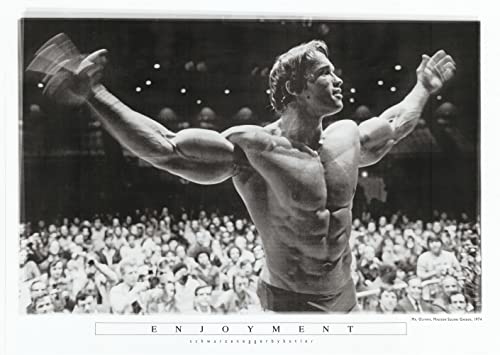 Close_up Arnold Schwarzenegger: Mr. Olympia 1974 | US Import Filmplakat, Poster [59 x 84 cm] von Close_up