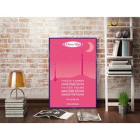 Posterrahmen Für Maxi Poster 61 X 91, 5 cm Blau Posterrahmen Für Maxi Poster 61 X 91, 5 cm Blau von CloseUpShop