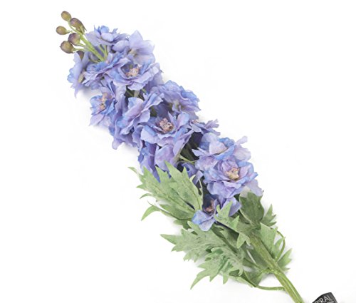Closer 2 Nature F089PUL Floral Elegance, Künstlicher Rittersporn, 105 cm, Einzelblume, lila Closer 2 Nature F089PUL Floral Elegance, Künstlicher Rittersporn, 105 cm, Einzelblume, lila von Closer 2 Nature