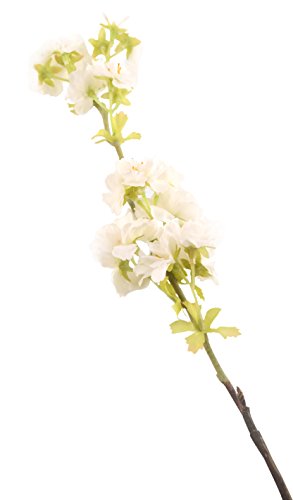 Closer 2 nature F056WL Floral Elegance, Künstliche Japanische Kirschblüte 68 cm, weiß von Closer 2 Nature