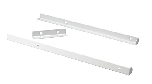 ClosetMaid 4867 SuiteSymphony Zubehör Top Shelf Support Kit - Pure White reinweß von ClosetMaid