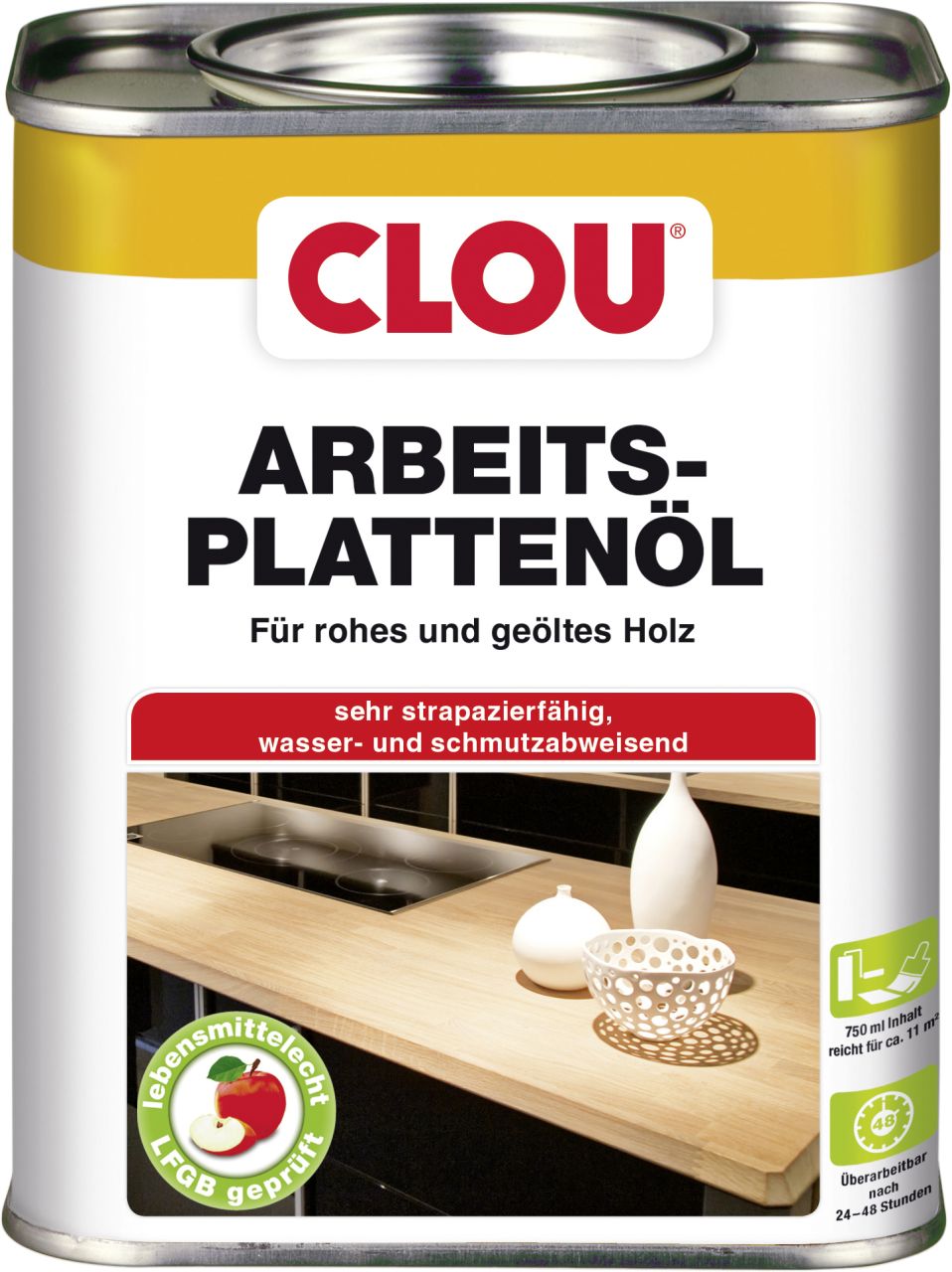 Clou Arbeitsplattenöl 750 ml von Clou