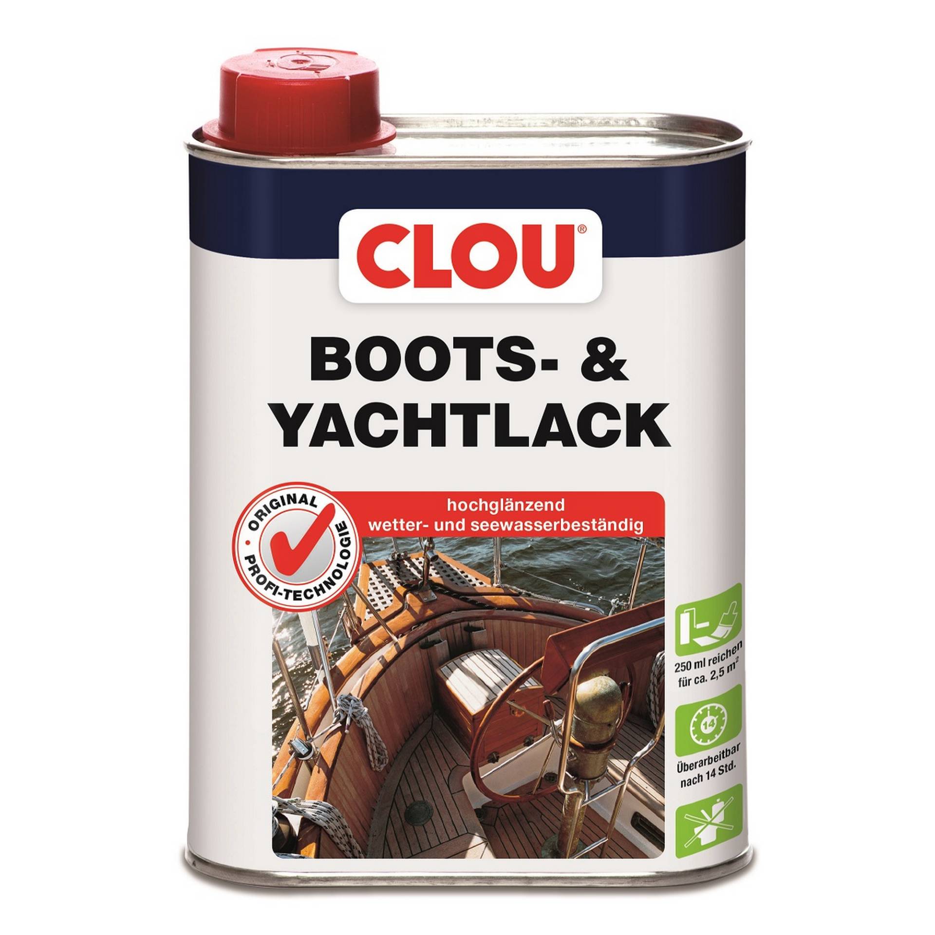 Clou Boots- & Yachtlack transparent glänzend 250 ml von Clou