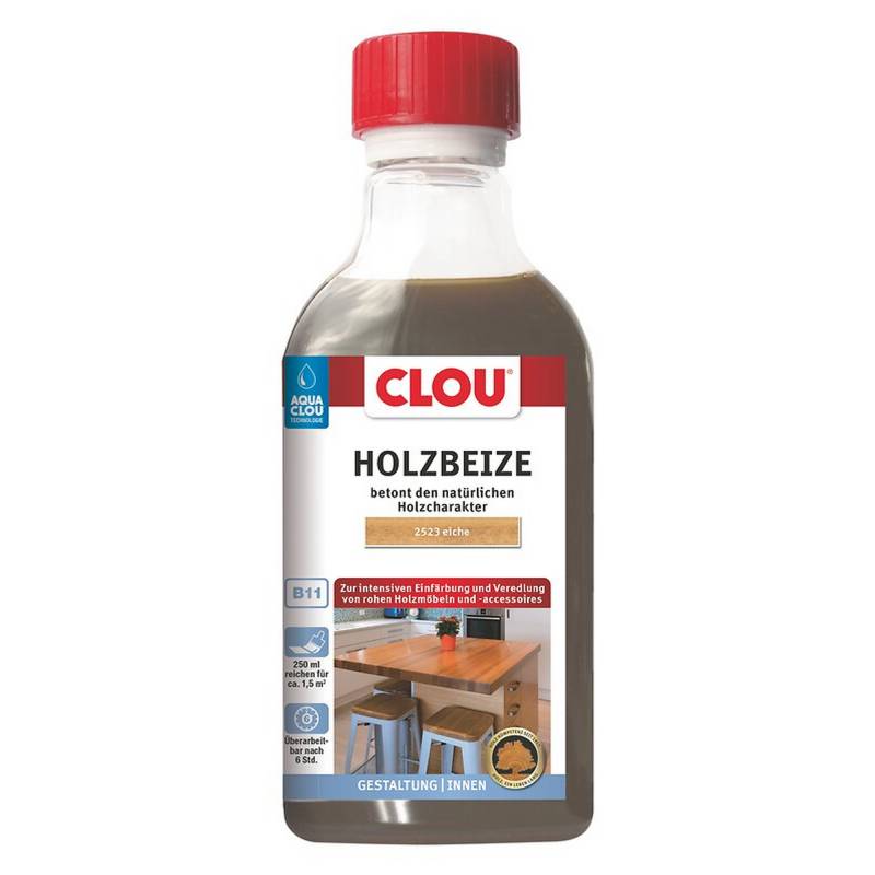 Clou Holzbeize eichefarben 250 ml von Clou