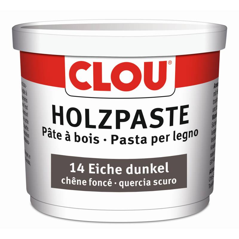 Clou Holzpaste eichefarben dunkel 150 g von Clou