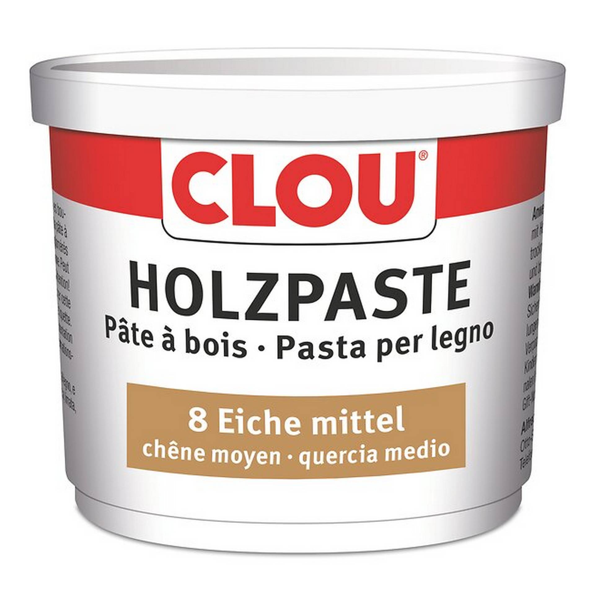 Clou Holzpaste eichefarben mittel 150 g von Clou