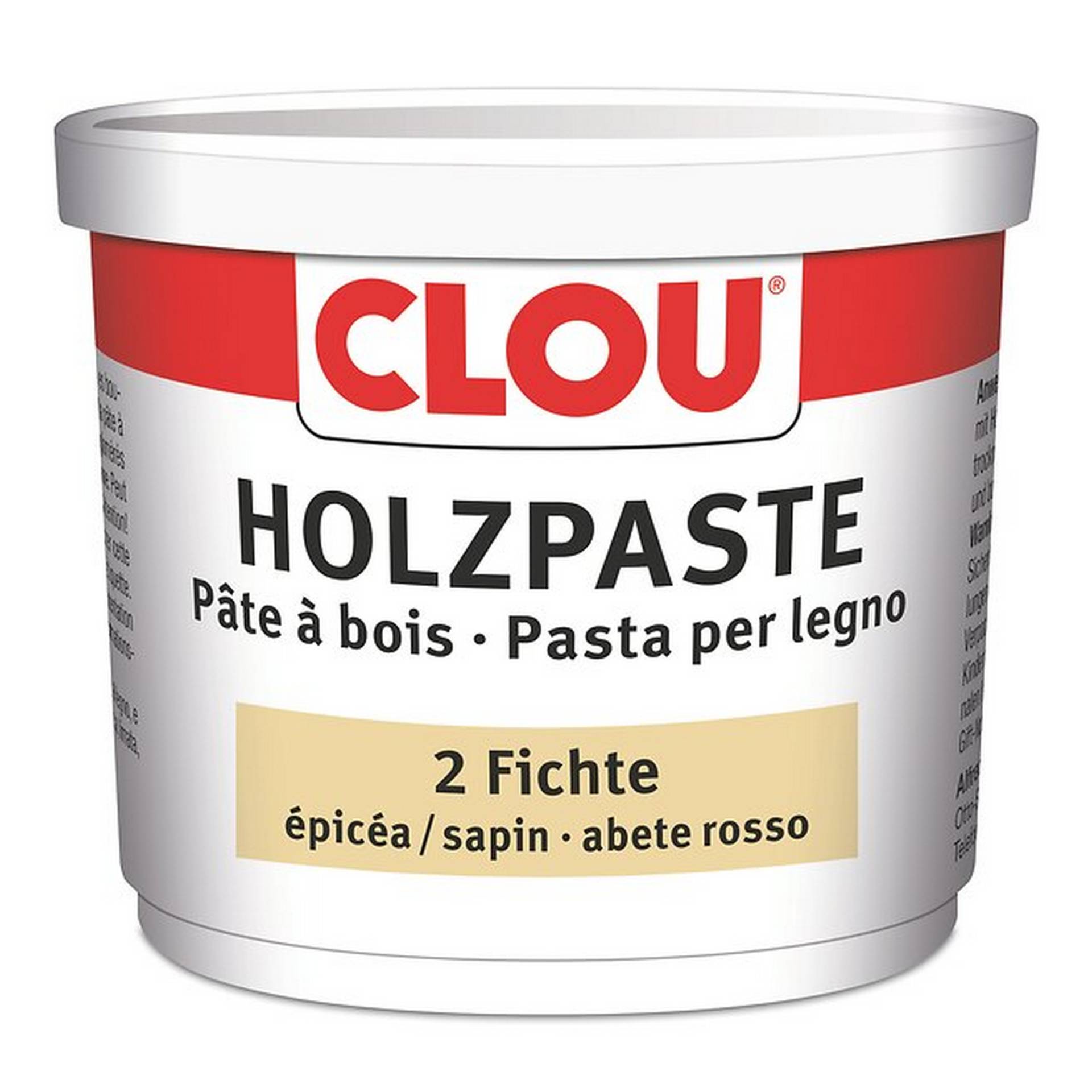 Clou Holzpaste fichtefarben 150 g von Clou
