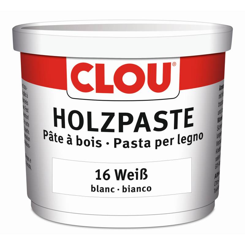 Clou Holzpaste weiß 150 g von Clou