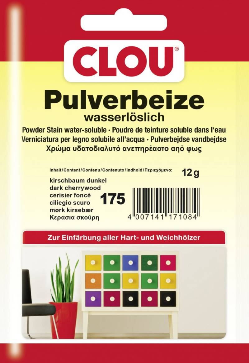 Clou Pulverbeize 12 g kirsche dunkel von Clou