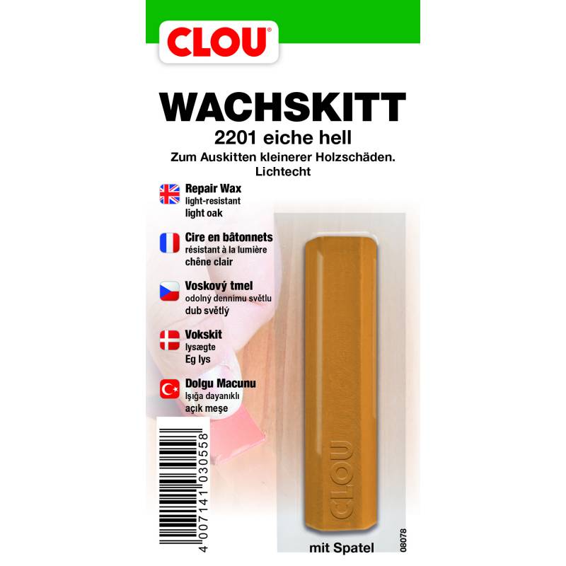 Clou Wachskitt eichefarben hell von Clou