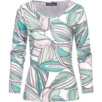 CLOUD 5IVE Longsleeve "CLOUD 5IVE Langarm Top mit Blätter Print", (1 tlg.) von Cloud 5ive