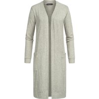 CLOUD 5IVE Strickjacke "CLOUD 5IVE Longform Viskose Cardigan mit 2 seitl. Taschen" von Cloud 5ive