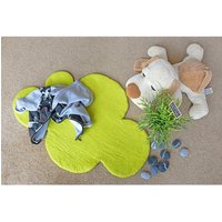 Cloud Rug, Gelb, Filzteppich, Gelber Teppich, Gefilzte Kinderzimmerteppich von CloudDen