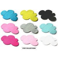 Cloud Teppich, Filzteppich Rosa, Grau, Kinderteppich, Filzteppich, Kinderteppich von CloudDen