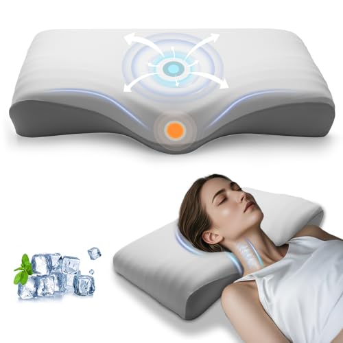CloudNook Orthopädisches Nackenkissen aus Memory Foam – Ergonomisches Kissen gegen Nacken- & Schulterschmerzen, höhenverstellbar, mit kühlendem Anti-Falten-Bezug, für Seiten-, Rücken- & Bauchschläfer CloudNook Orthopädisches Nackenkissen aus Memory Foam – Ergonomisches Kissen gegen Nacken- & Schulterschmerzen, höhenverstellbar, mit kühlendem Anti-Falten-Bezug, für Seiten-, Rücken- & Bauchschläfer von CloudNook