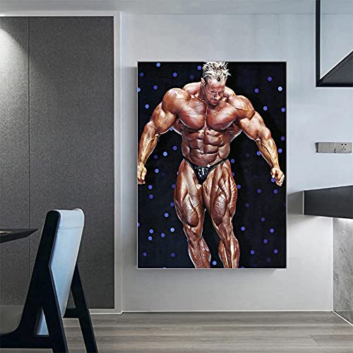 CloudShang Jay Cutler Poster Verschiedene Größen Bodybuilding Poster Sport Home Gym Deko Motivierende Wand Bilder Inspirierende Muskeltraining Kunstdrucke Fitness Bild J05143 von CloudShang