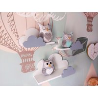 Wolke Wandregal, 3Er Set, Moli, Weiß/Grau Mit Montagehaken, Regale Für Kinder, Kinderzimmer, Babyzimmer, Hängend Wolke Wandregal, 3Er Set, Moli, Weiß/Grau Mit Montagehaken, Regale Für Kinder, Kinderzimmer, Babyzimmer, Hängend von CloudShelves